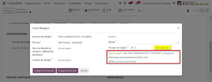 Logiciel odoo 17, comptabilité odoo