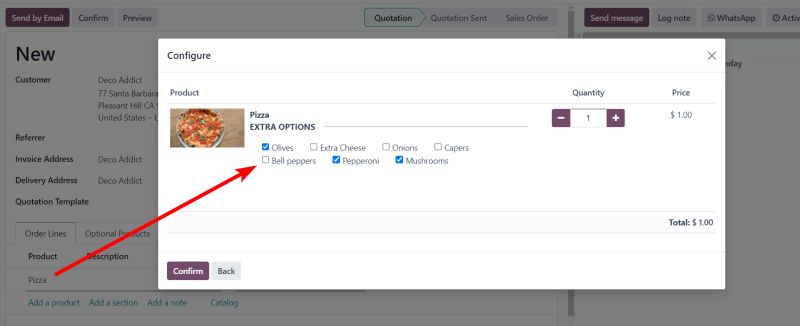 logiciel odoo 17, digitalisation des restaurants